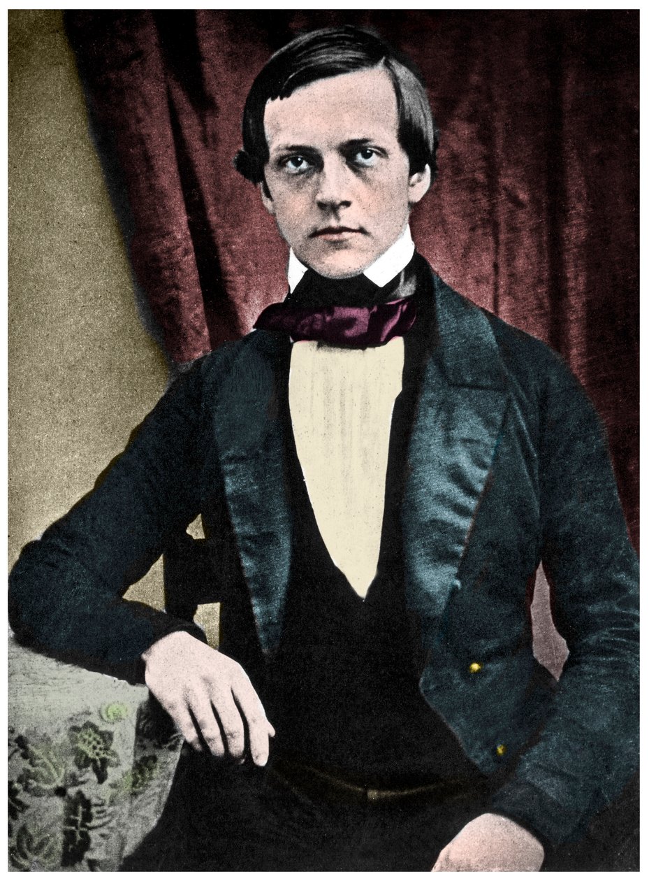 Portrét Hermanna von Helmholtze (1821-1894). Německý fyzik, anatom a fyziolog. od French School