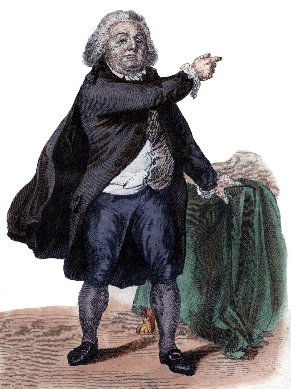 Portrét Honore Gabriela Riquetiho, hraběte de Mirabeau (1749-1791), francouzského politika a revolucionáře. od French School