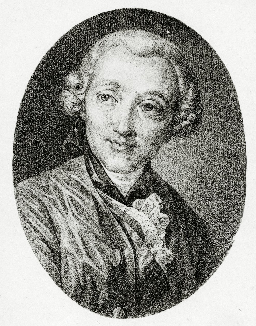 Portrét Jacquese-Germaina Soufflota, od French School