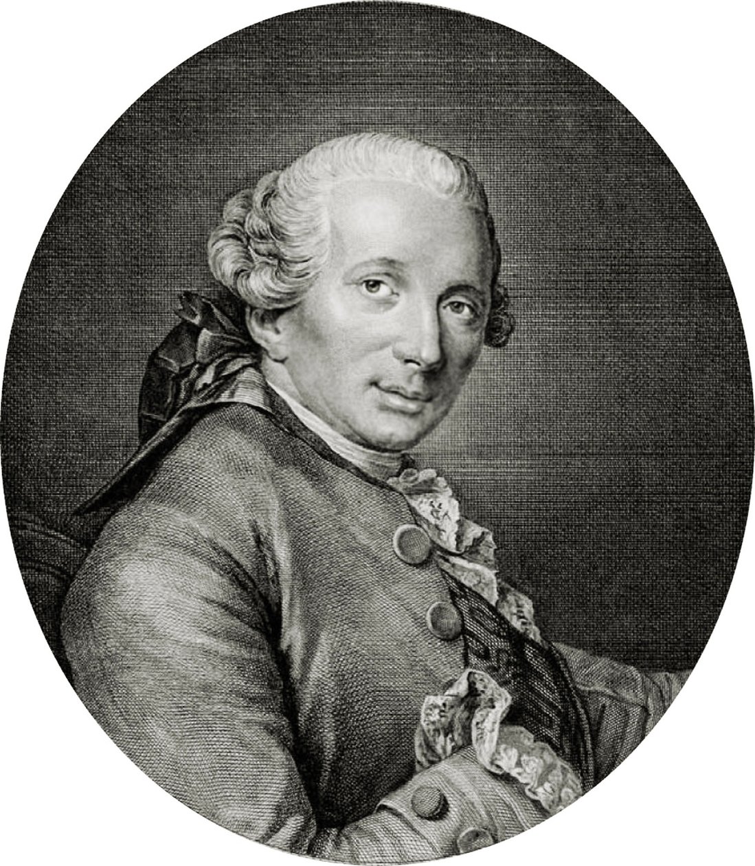 Portrét Jacquese-Germaina Soufflota, od French School