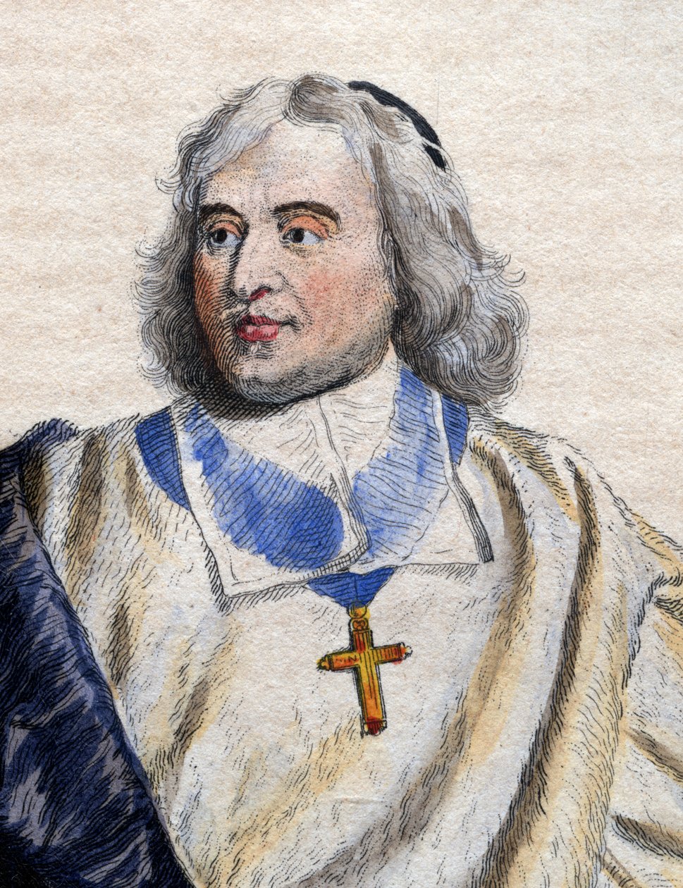 Portrét Jacquese Benigne Bossueta (1627-1704), francouzského biskupa a teologa. od French School