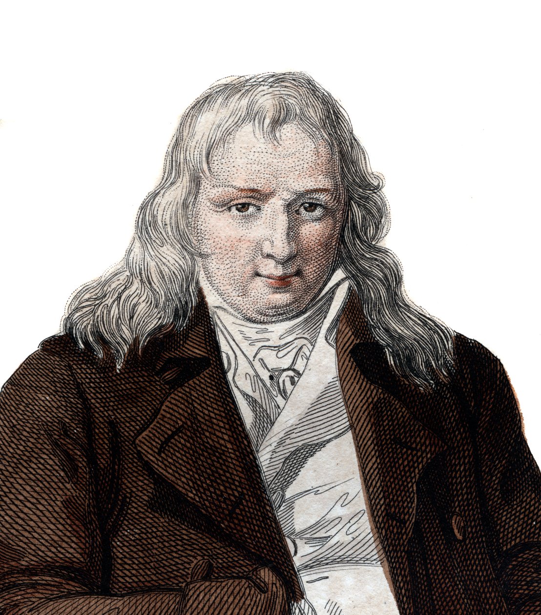 Portrét Jacquese Henriho Bernardina de Saint Pierre (1737-1814), francouzského spisovatele a botanika. od French School