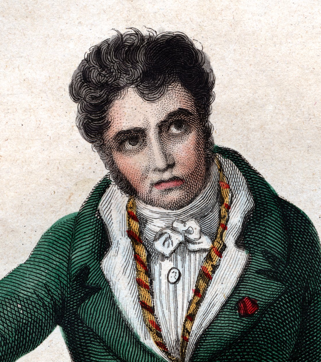 Portrét Jacquese Louise Davida (1748-1825), francouzského malíře. od French School