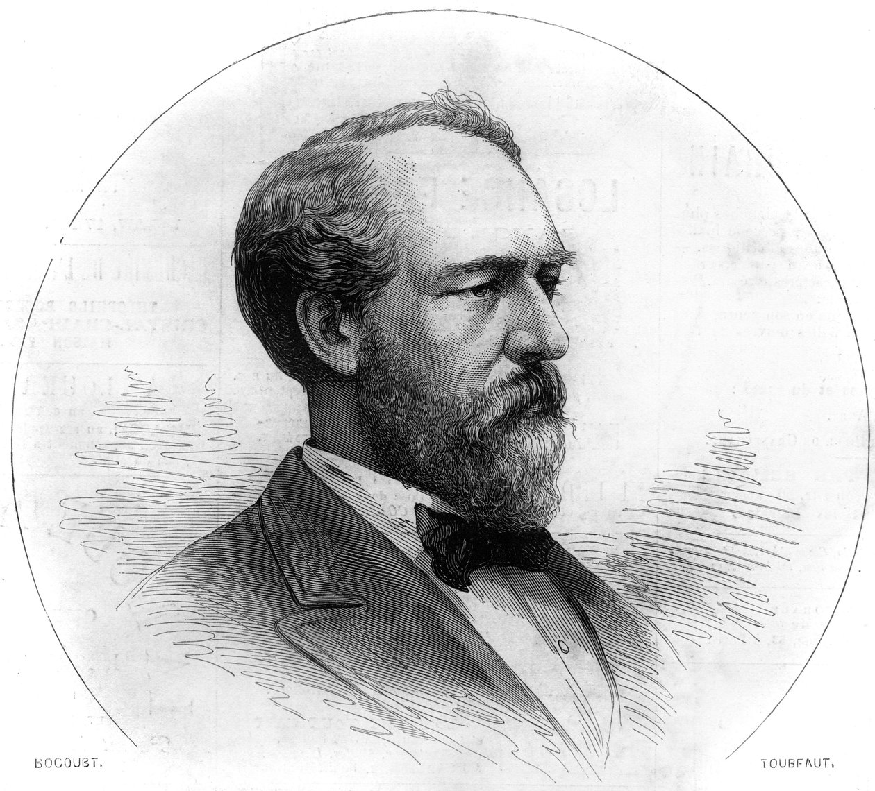 Portrét Jamese Abrama Garfielda od French School