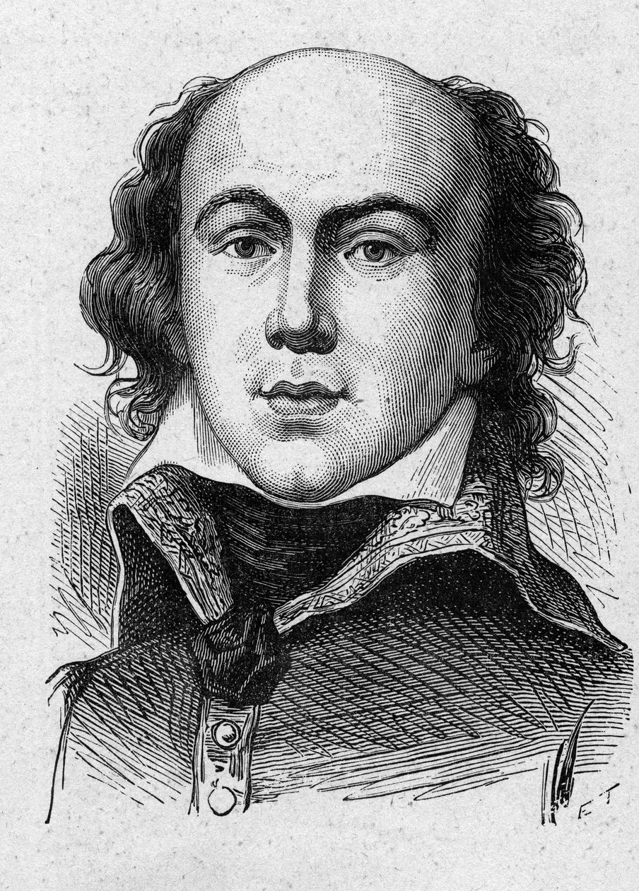Portrét Jean-Baptista (Jean Baptiste) Annibal Aubert du Bayet (DuBayet) (1757-1797) francouzský politik a generál. od French School