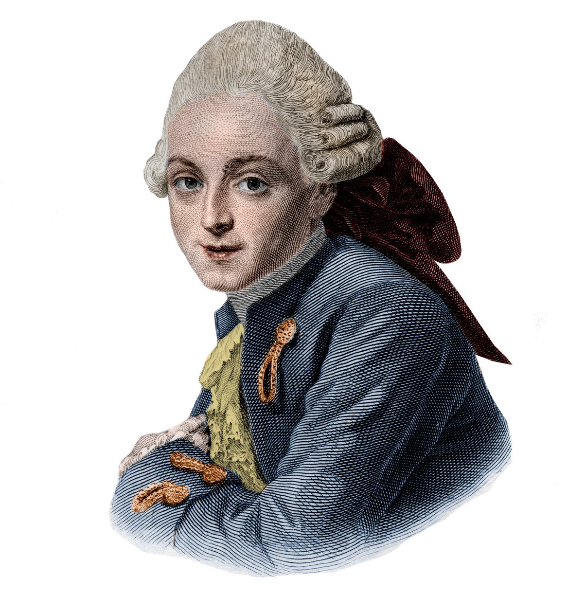 Portrét Jean-Louis Archange (1750-1832), francouzský architekt. od French School