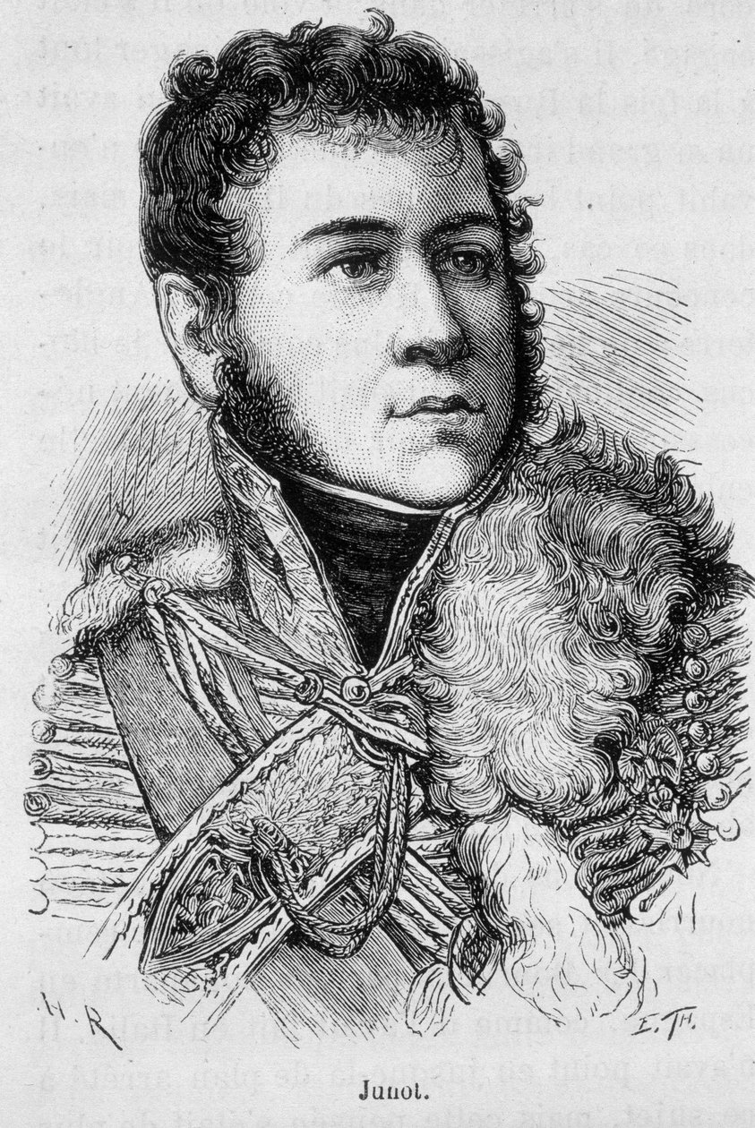 Portrét Jean Andoche Junot (Jean-Andoche) (1771-1813), vévoda z Abrantes, francouzský generál - v "" L