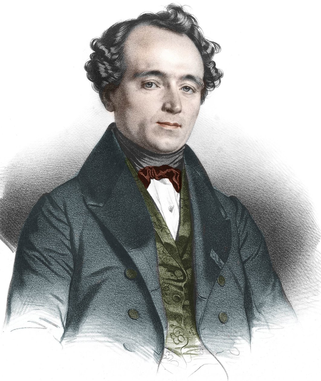 Portrét Jean Baptiste (Jean-Baptiste) Andre Dumas (1800-1884) francouzský chemik. od French School