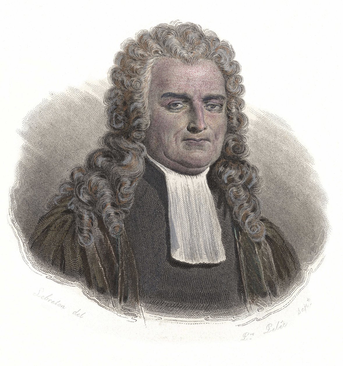 Portrét Jean Baptiste Antoine de Montyon (1733-1820), francouzský ekonom a soudce. v „Portrétech užitečných mužů“ od French School