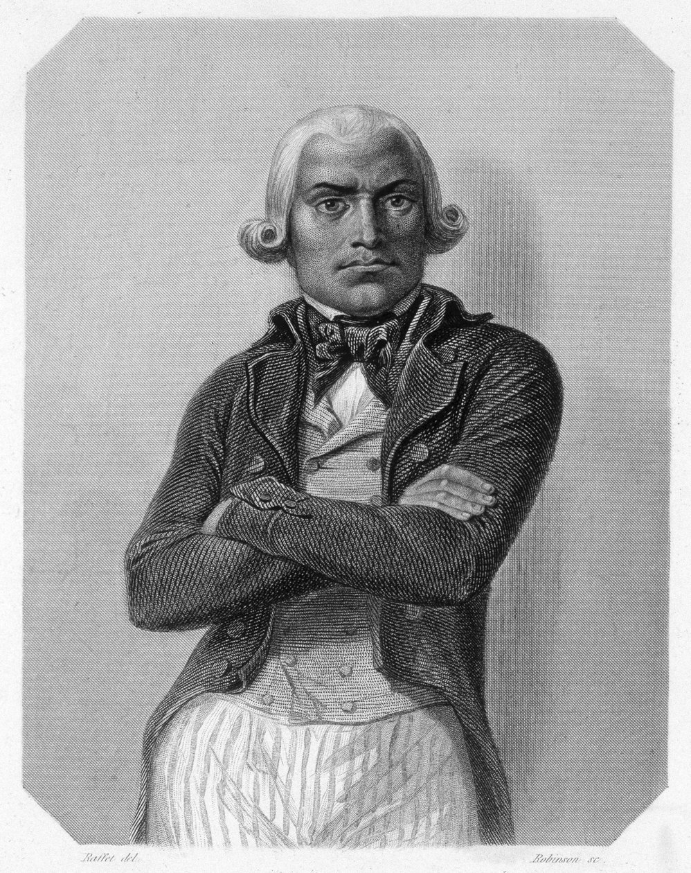 Portrét Jeana Baptisty Droueta, francouzského politika (1763-1824). V "L