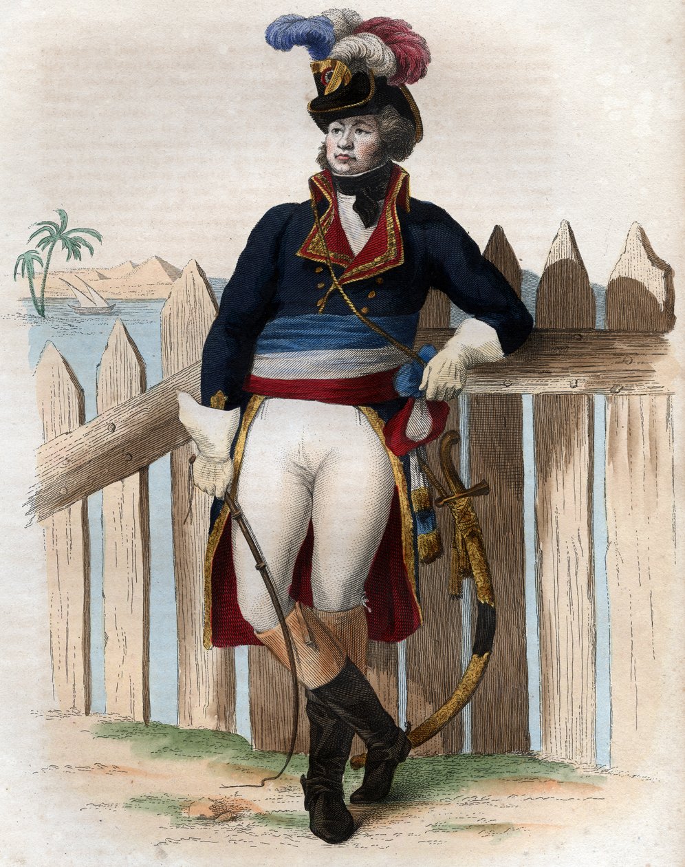 Portrét Jean Baptiste Kleber (1753-1800), francouzský generál. od French School