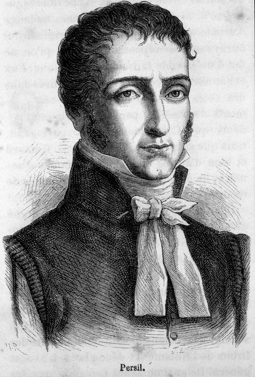 Portrét Jeana Charlese Persila (1785-1870) francouzského ministra spravedlnosti. od French School
