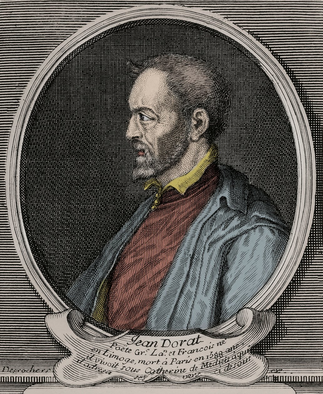 Portrét Jeana Dorata (Auratus vlastním jménem Jean Dinemandi od French School