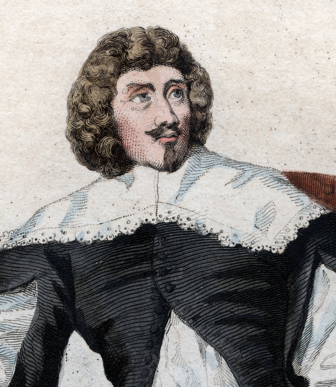Portrét Jean Louis Guez de Balzac (1597-1654), francouzský autor. od French School