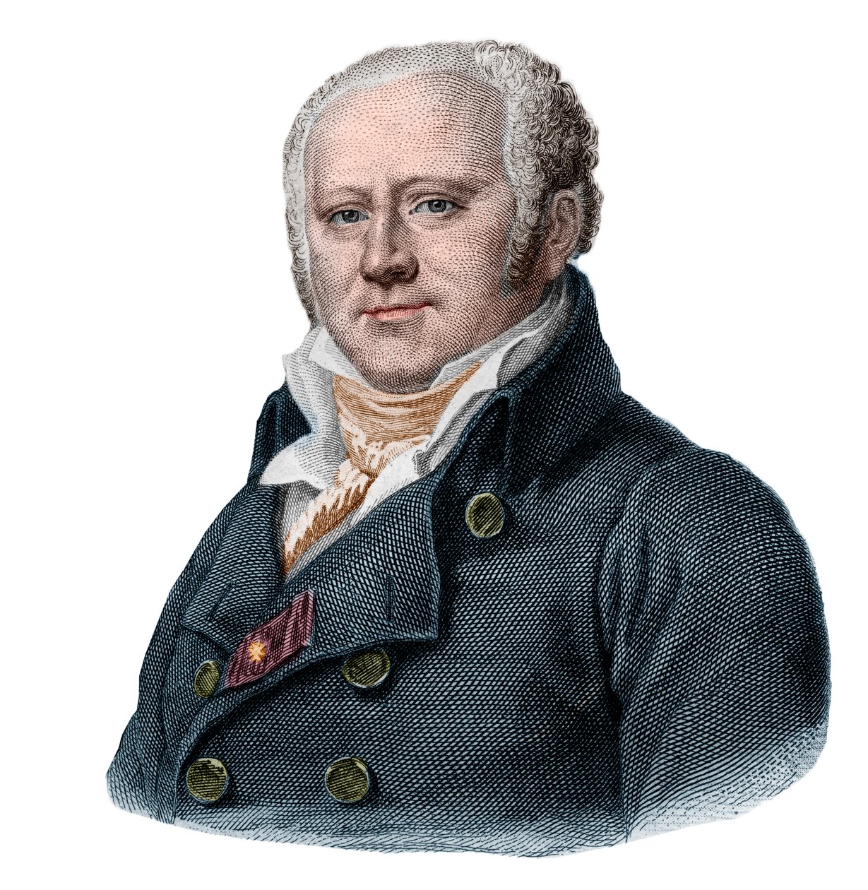 Portrét Jeana Nicolase Corvisarta (1755-1821), francouzského lékaře. od French School
