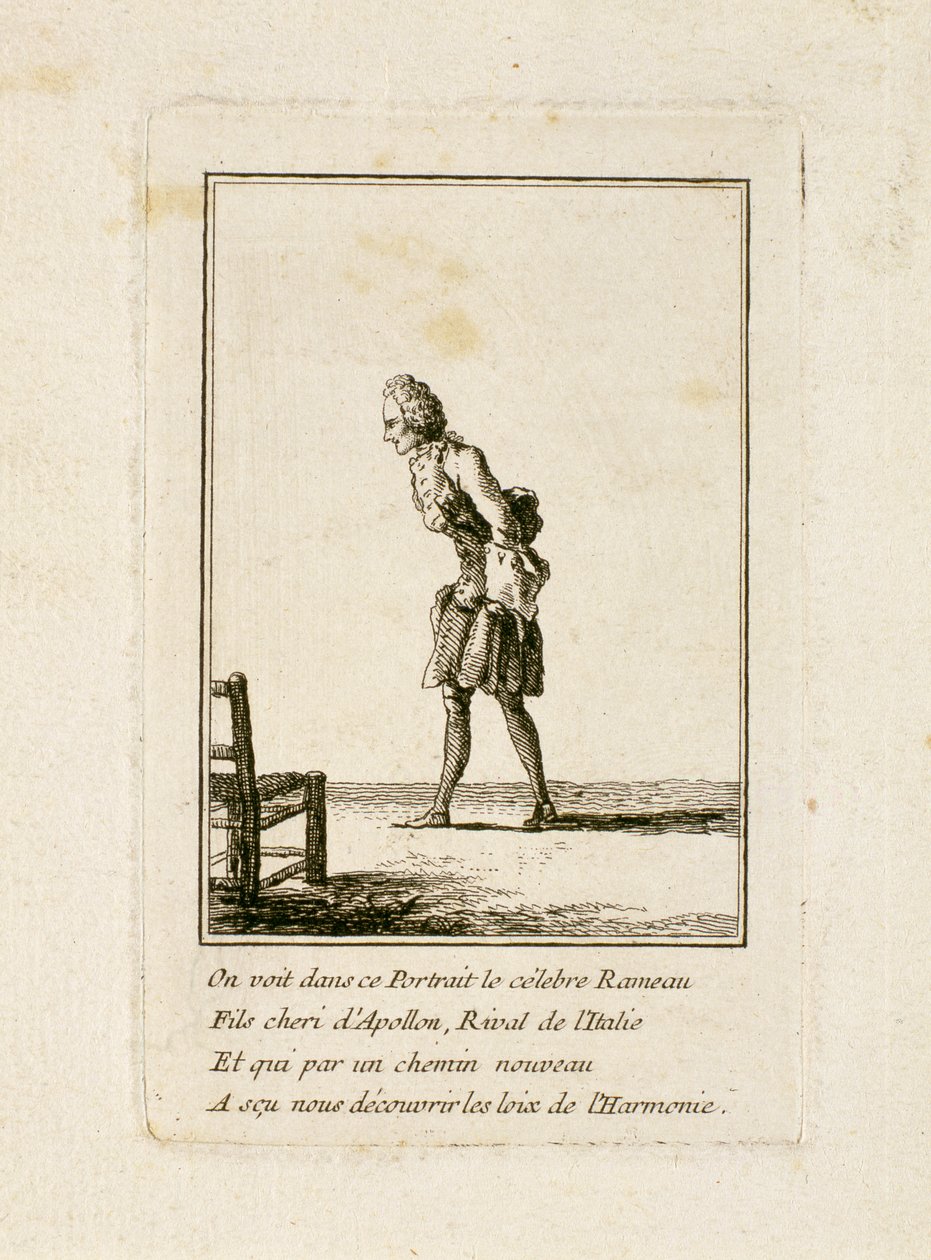 Portrét Jeana Philippa Rameaua (1683-1764) od French School