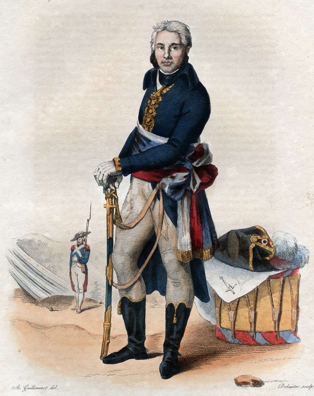 Portrét Jeana Victora Moreaua (1763-1813), francouzského generála. od French School