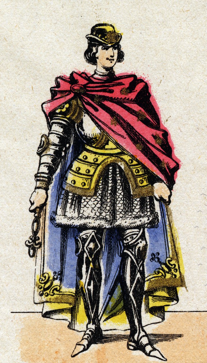 Portrét Jana II. Dobrého (1319-1364), francouzského krále od French School