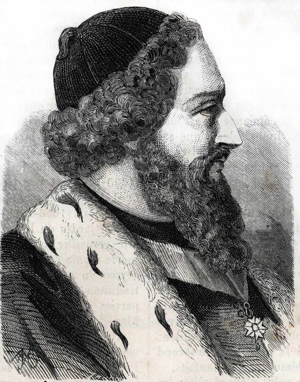 Portrét Josepha Pittona de Tournefort (1656-1708) (rytina) od French School