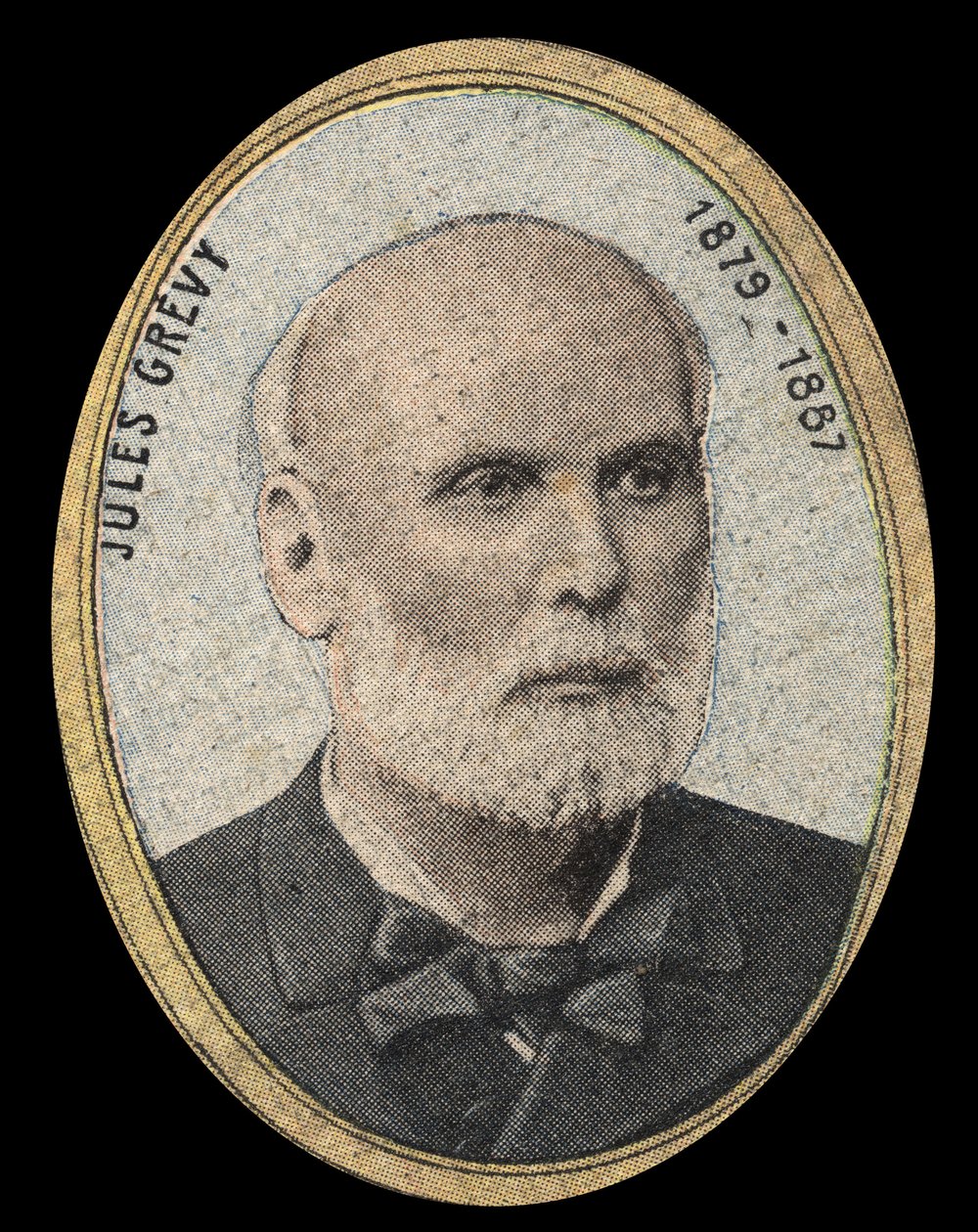 Portrét Julese Grévyho (1807-1891) prezidenta republiky. od French School