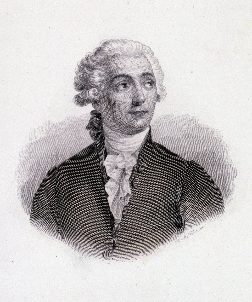 Portrét Lavoisiera od French School