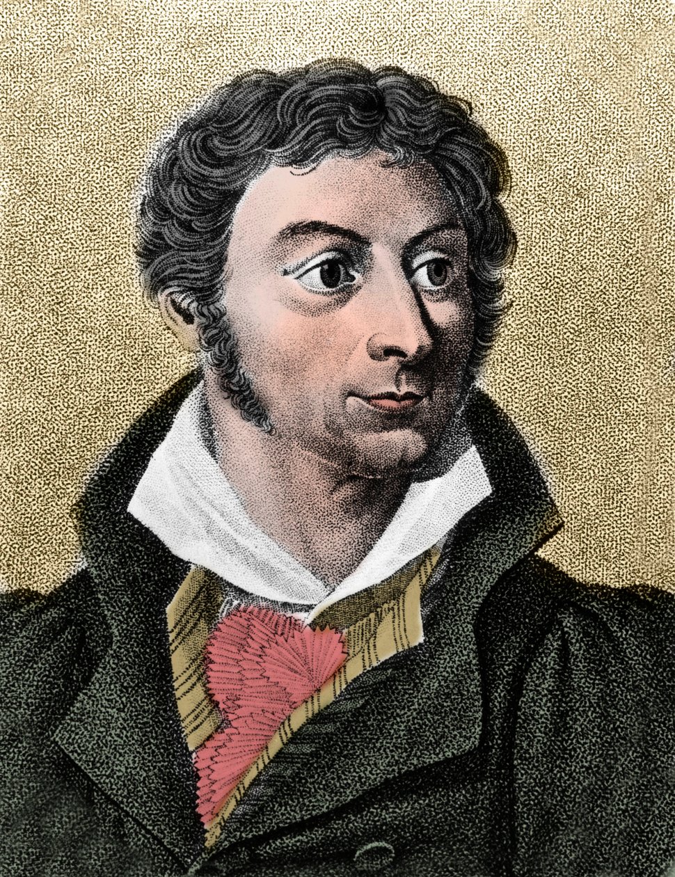 Portrét Lorenze Okena (1779-1851). Německý přírodovědec a filozof od French School