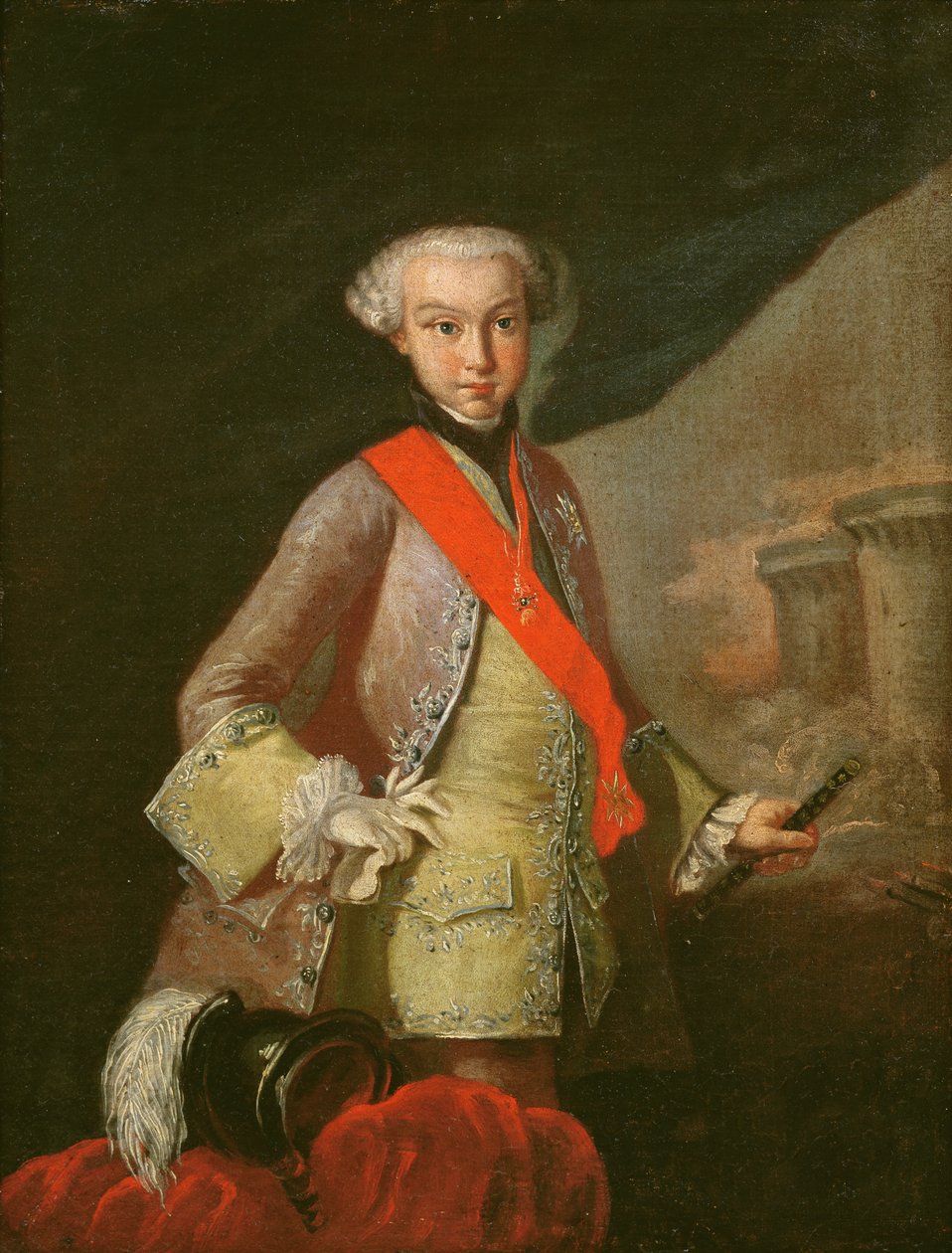 Portrét Louis Antoine Henri de Bourbon Conde (1772-1804) vévoda z Enghien od French School