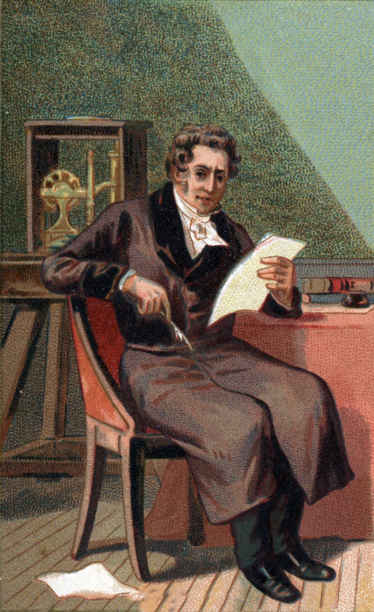 Portrét Louise Jacquese Thenarda (1777 - 1857), francouzského chemika. od French School
