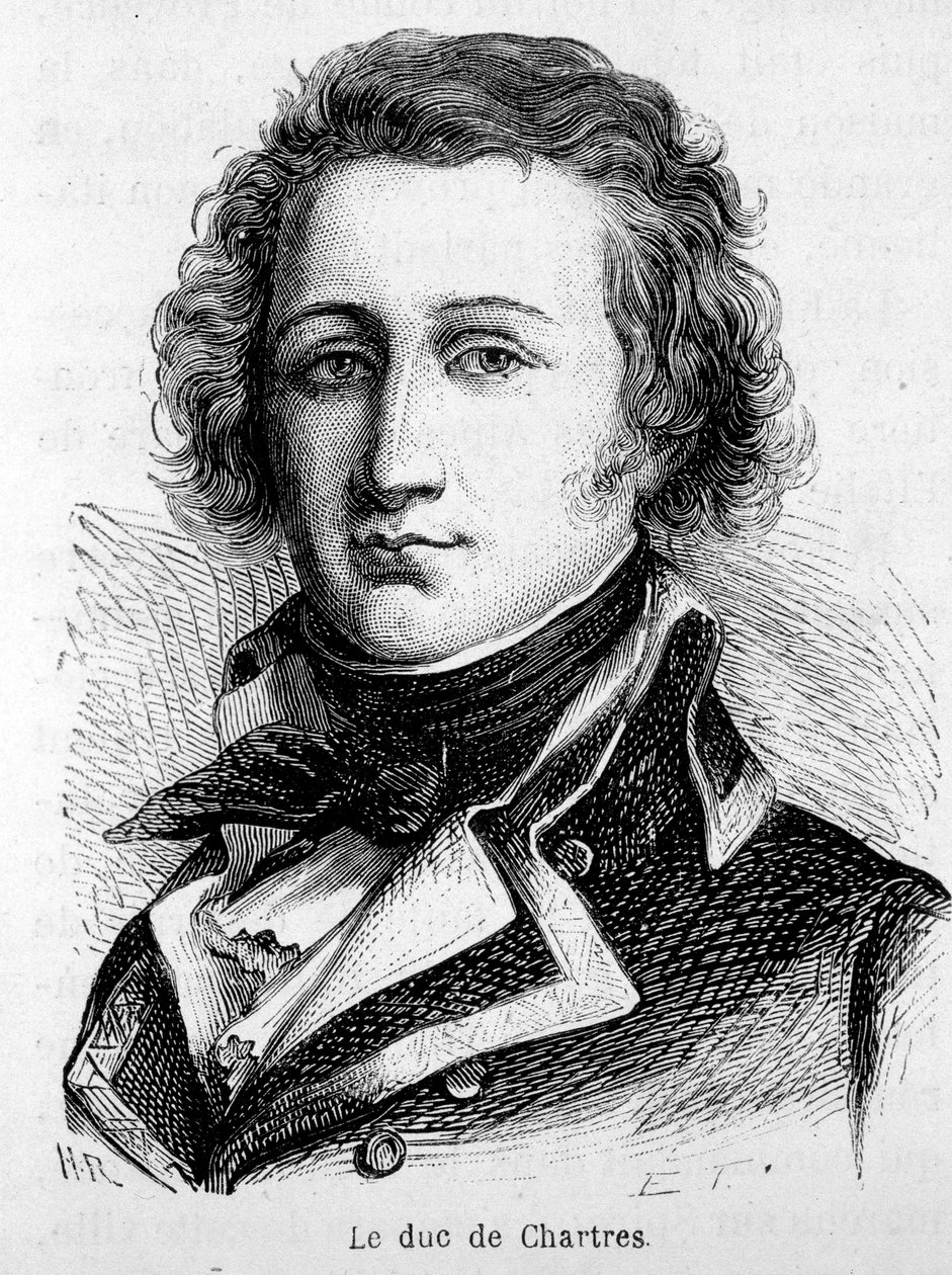 Portrét Ludvíka Filipa II Josefa, vévody z Orléans a Chartres, známého jako Philippe Egalité od French School