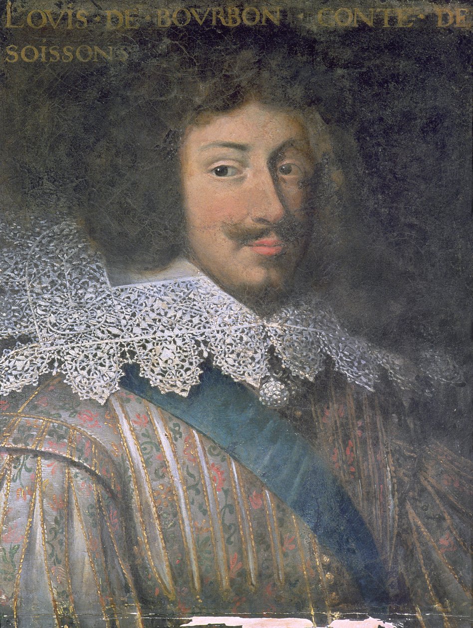 Portrét Ludvíka Bourbonského (1604-41) hraběte ze Soissons od French School