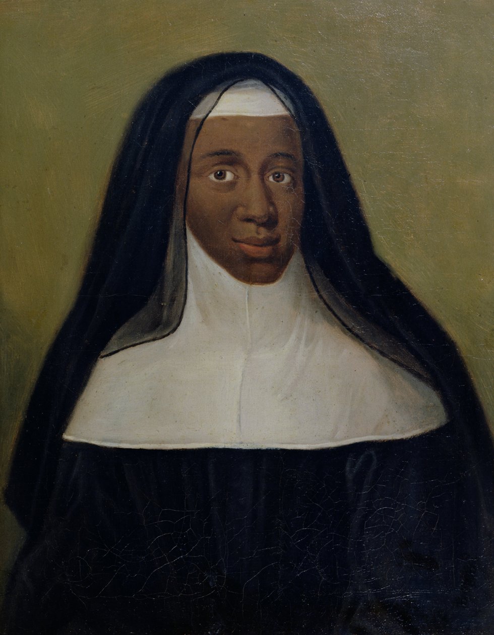 Portrét Louise-Marie-Therese (1664-1732) Černá jeptiška z Moretu od French School