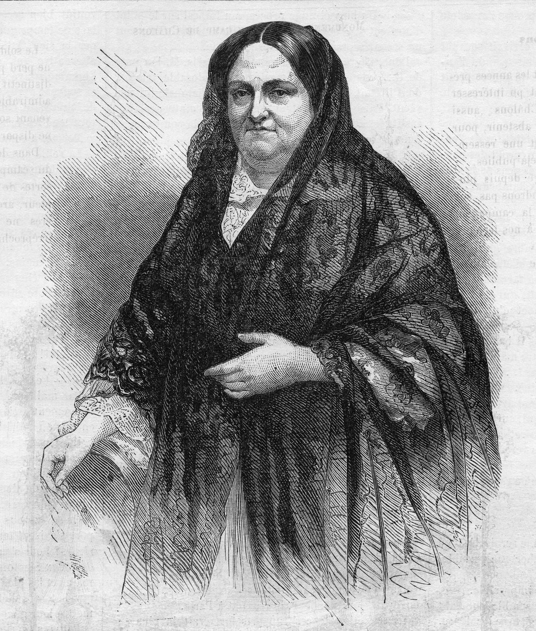 Portrét Marie Christine Ferdinande de Bourbon od French School