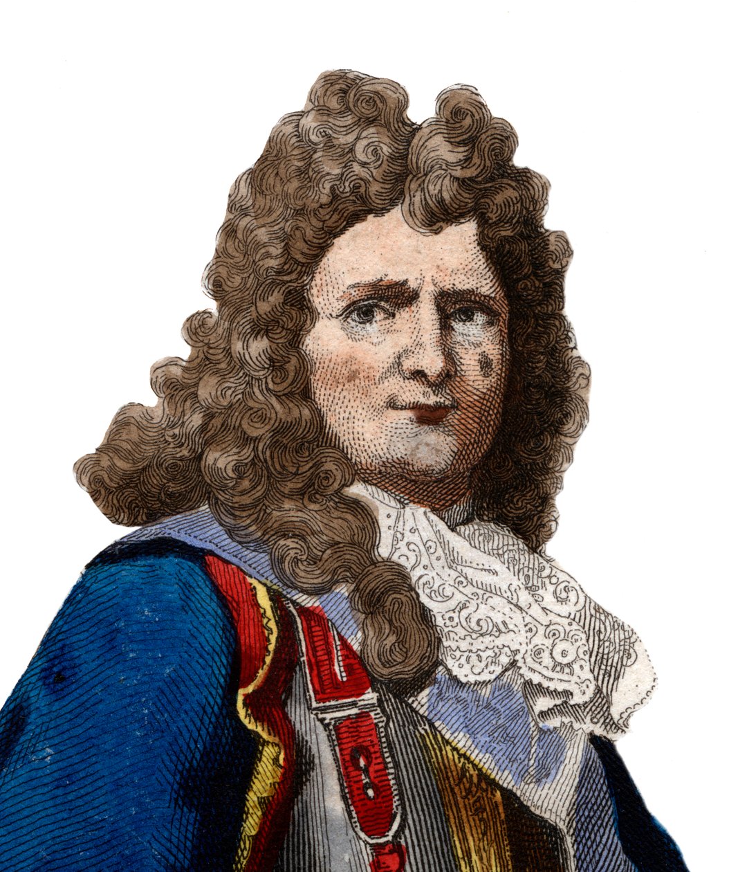 Portrét markýze de Vauban (1633-1707), maršála Francie. od French School