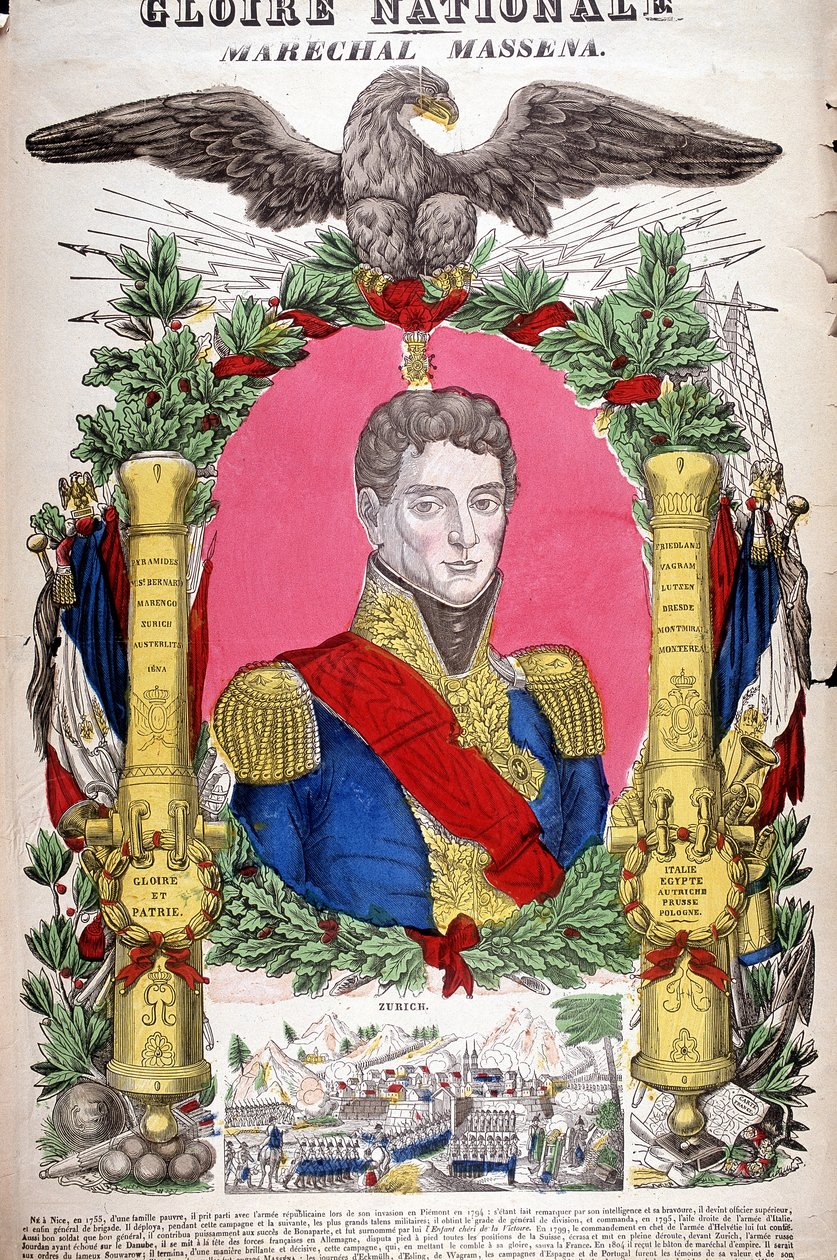 Portrét maršála Masseny (1756 - 1817). od French School