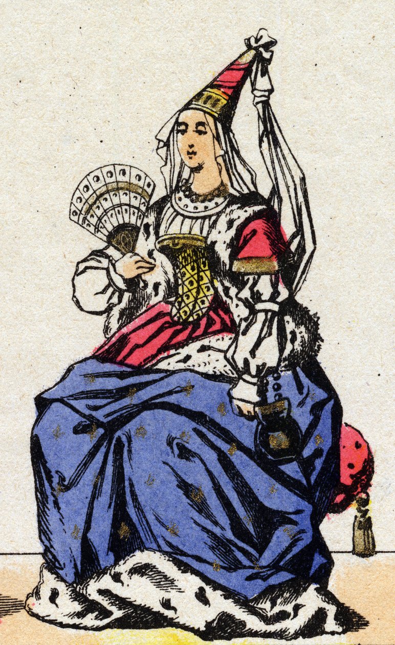 Portrét Marie z Anjou, francouzské královny (1404-1463), manželky Karla VII. od French School