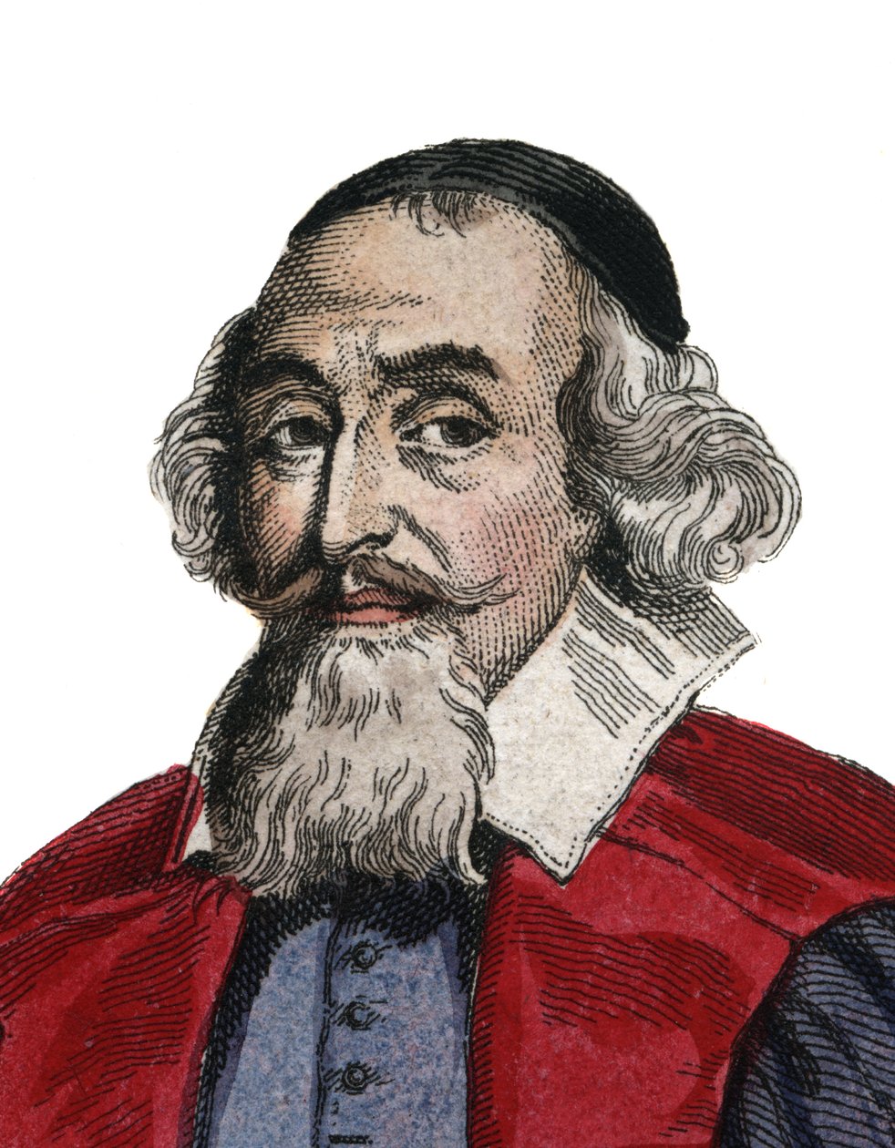 Portrét Mathieu Mole (1584-1656), francouzský státník. od French School