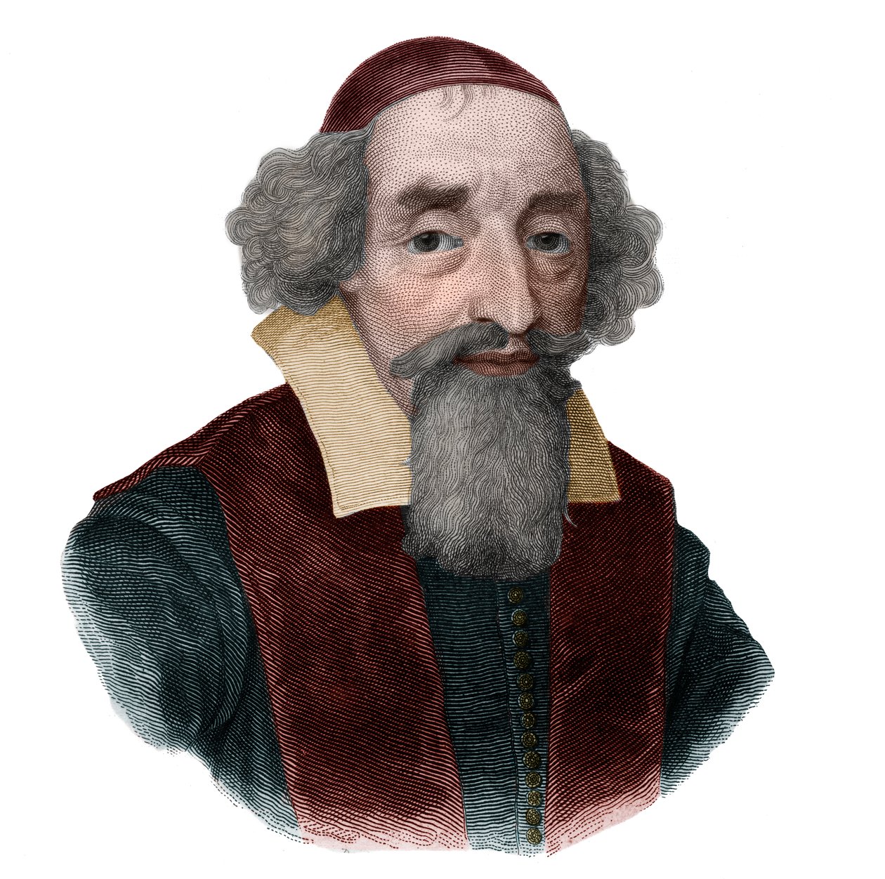 Portrét Mathieu Mole (1781-1855), francouzský státník. od French School