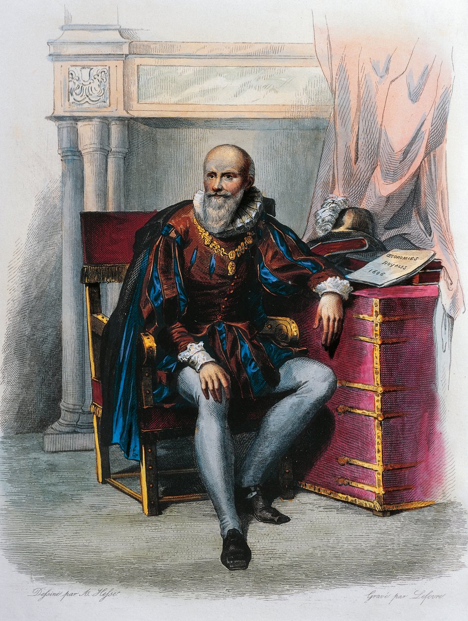 Sullyn herttuan Maximilien De Bethunen muotokuva od French School