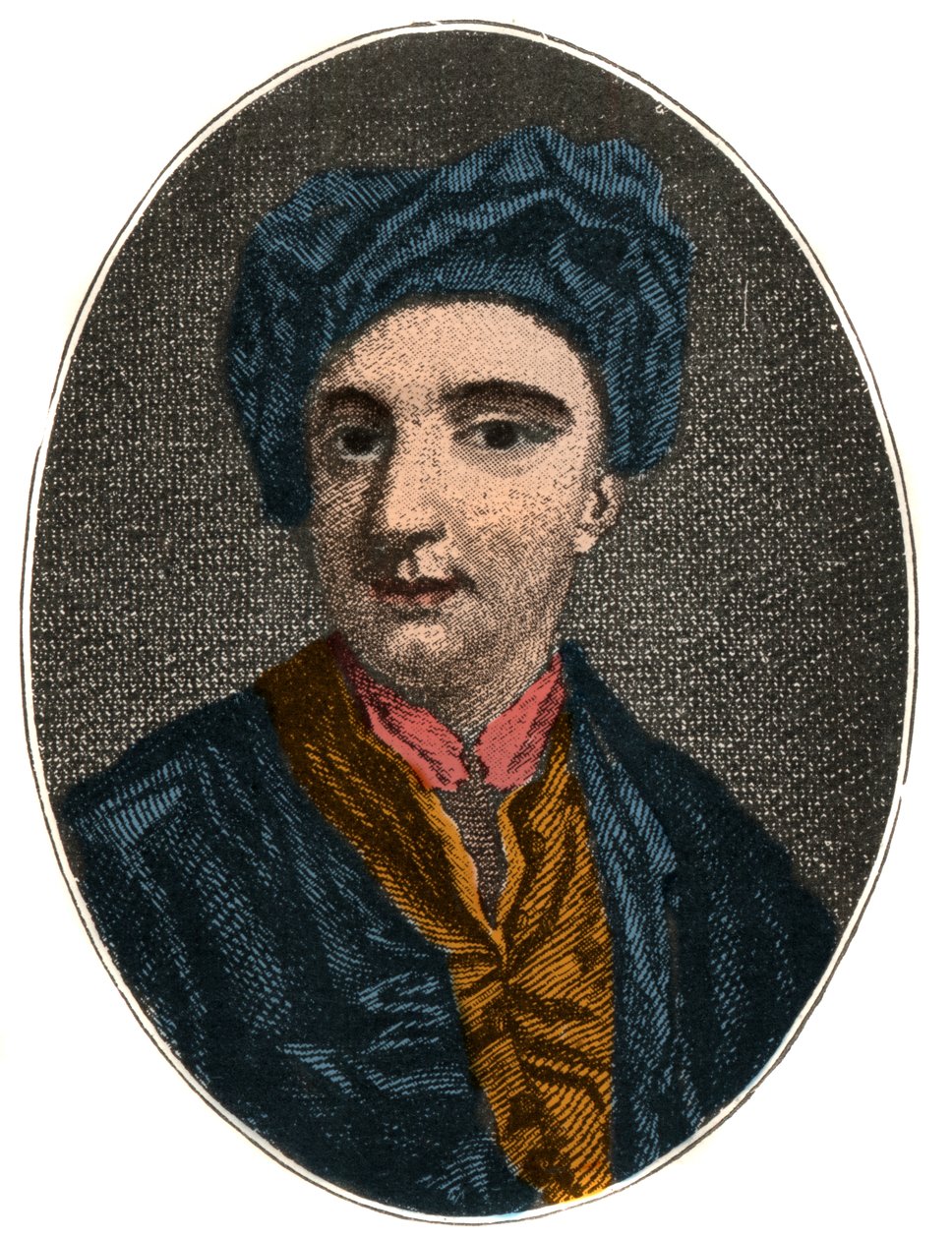 Portrét Nicholase Rowea (1674 -1718), anglického dramatika, básníka a různého spisovatele. od French School
