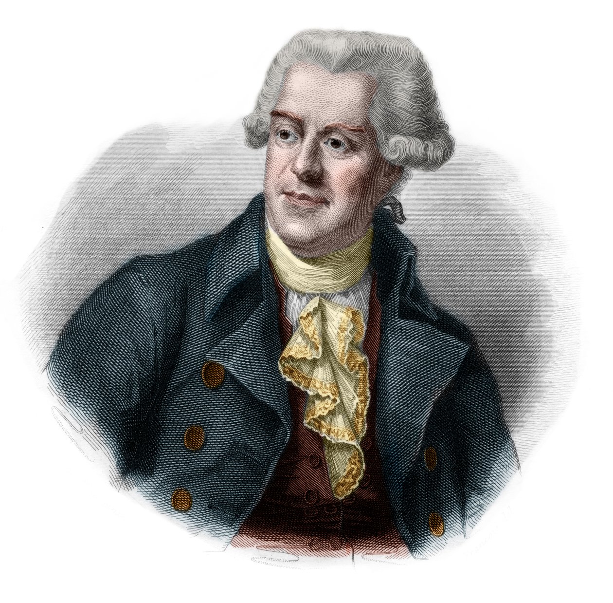 Portrét Pascala (Pasquale) Paoliho (1725-1807) Korsický patriot a vůdce. od French School