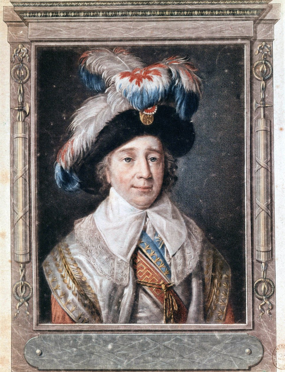 Portrét Paula Barrase (1755 - 1829). od French School