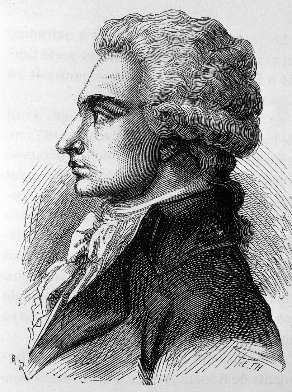Portrét Philippe Antoine Merlin, dit Merlin de Douai (1754-1838), francouzský politik. V „Dějinách Francie““ od Henriho Martina od French School