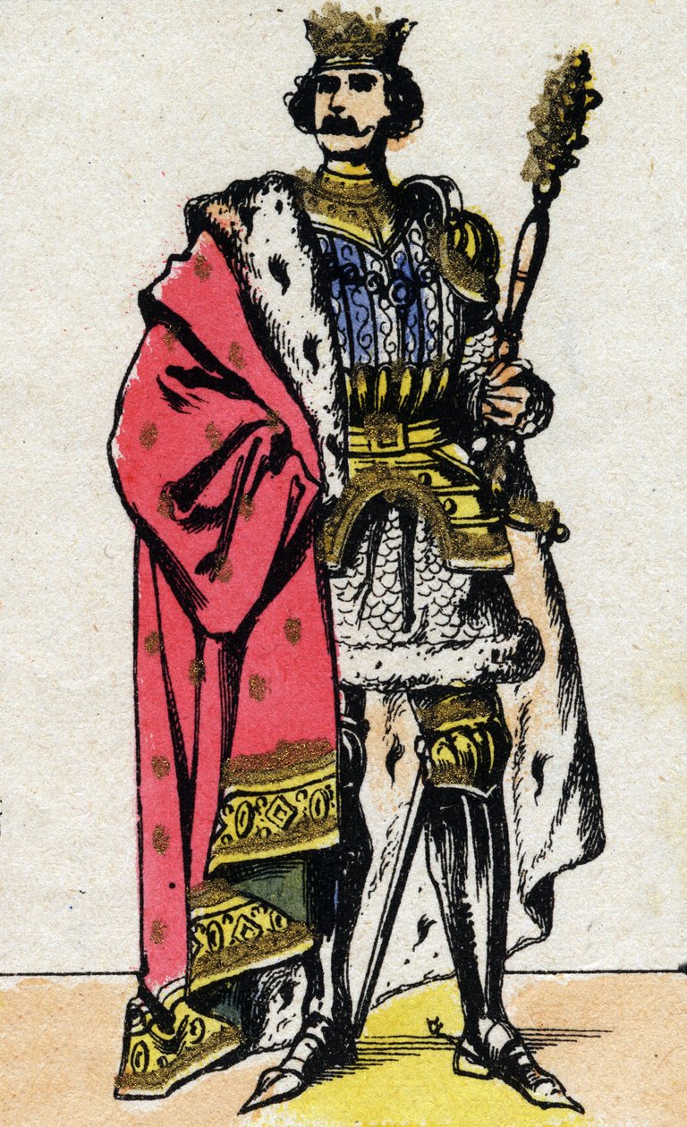 Portrét Filipa VI. z Valois (1294 - 1350), francouzského krále. od French School