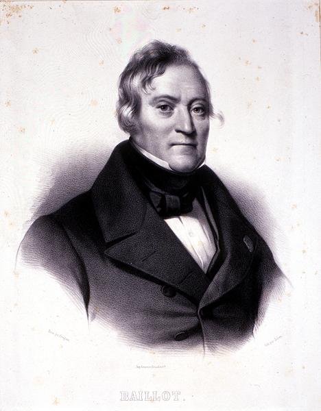 Portrét Pierra Baillota (1771-1842) vyrytý Julienem (litho) od French School
