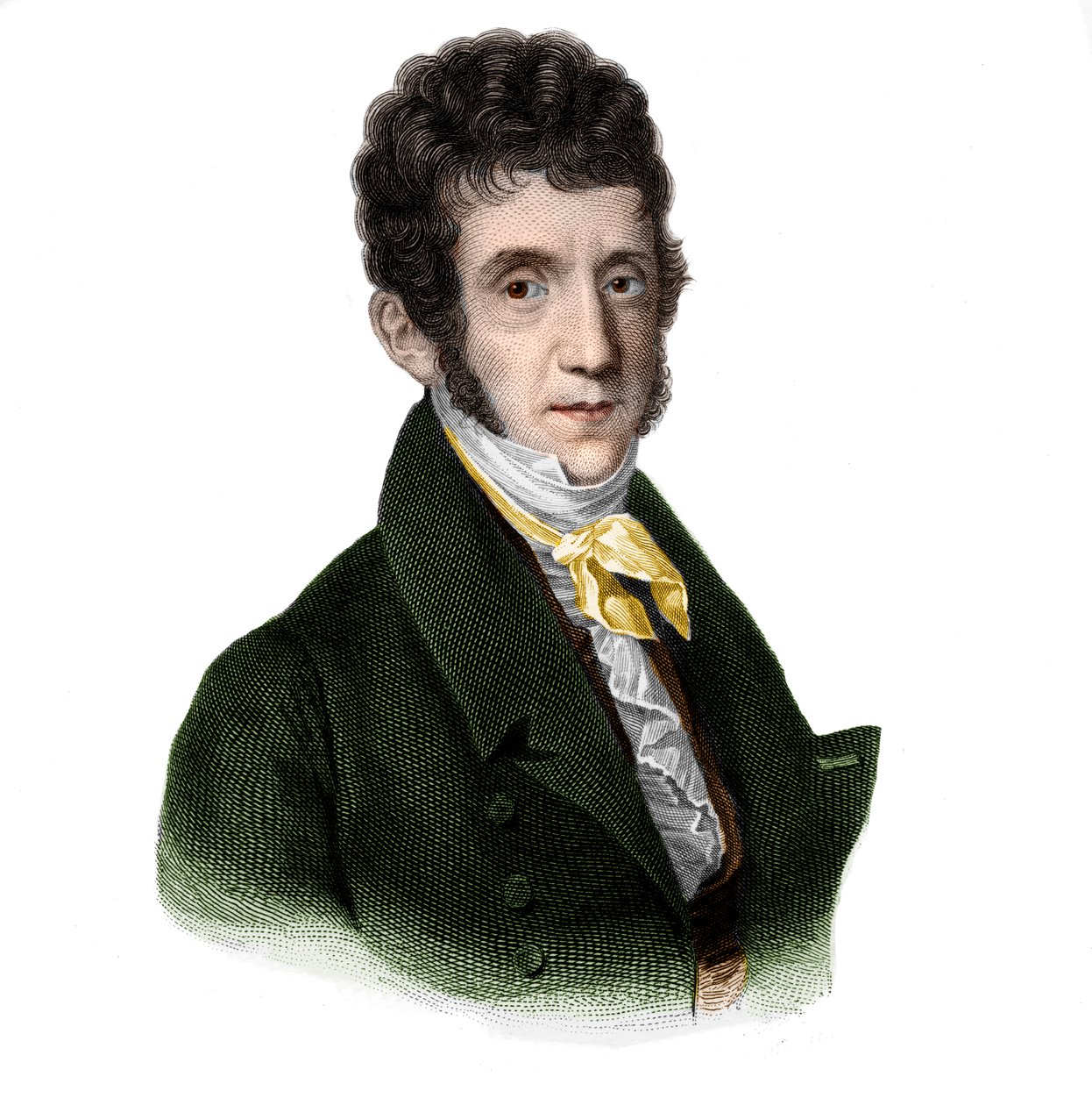 Portrét Pierra Balguerieho (1779-1825) obchodníka s vínem. od French School