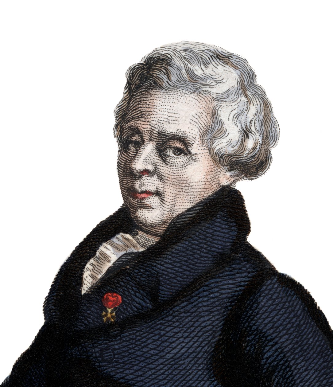 Portrét Pierra Simona, markýze de Laplace (La Place) (1749-1827), francouzského matematika a astronoma. od French School