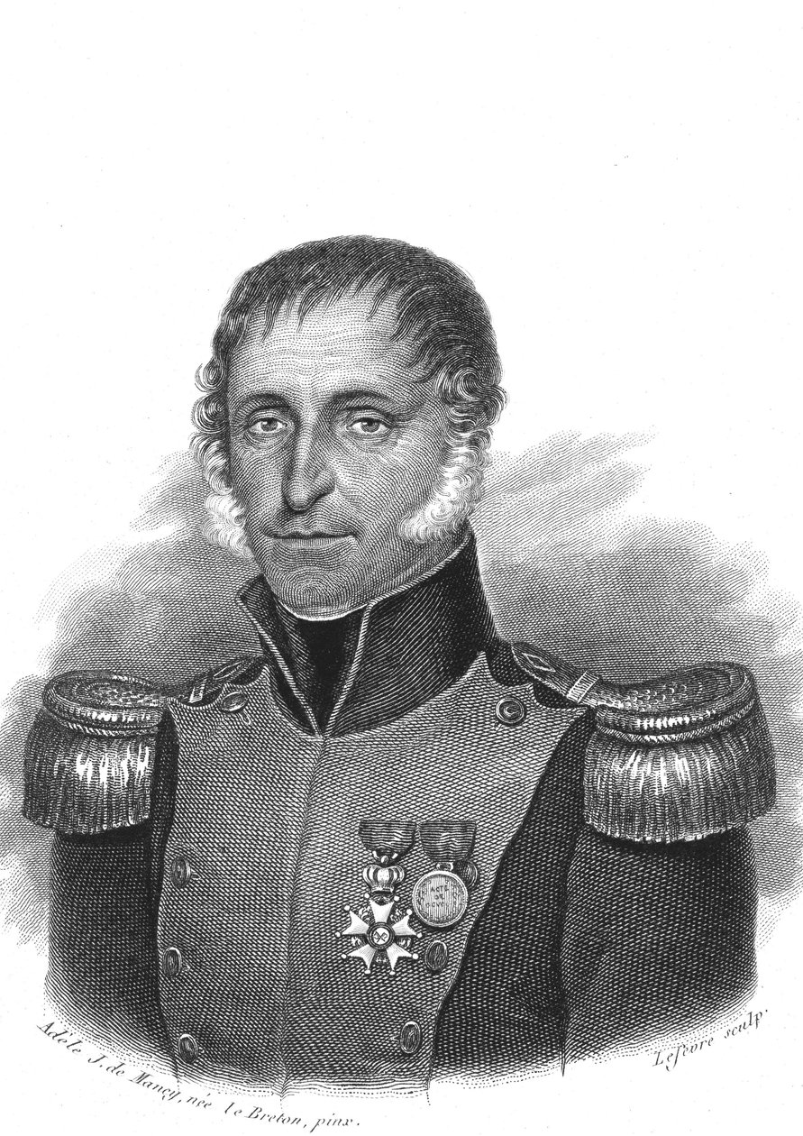 Portrét Pierre Thomas Laurent Paillette (1776-1835) (rytina) od French School