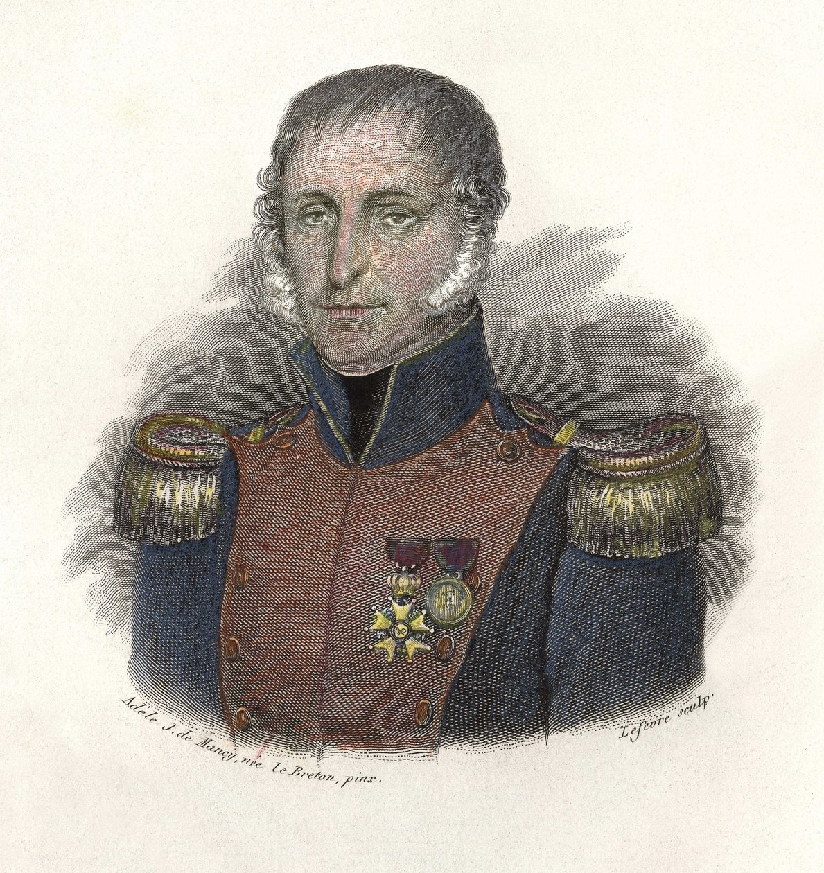Portrét Pierre Thomas Laurent Paillette od French School