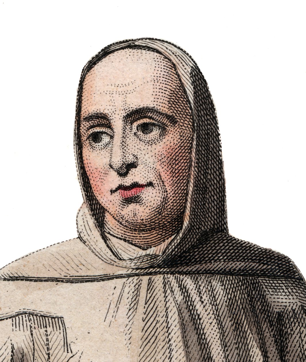 Portrét Sugera (abbe Suger) (1081-1151), francouzský opat a historik. od French School