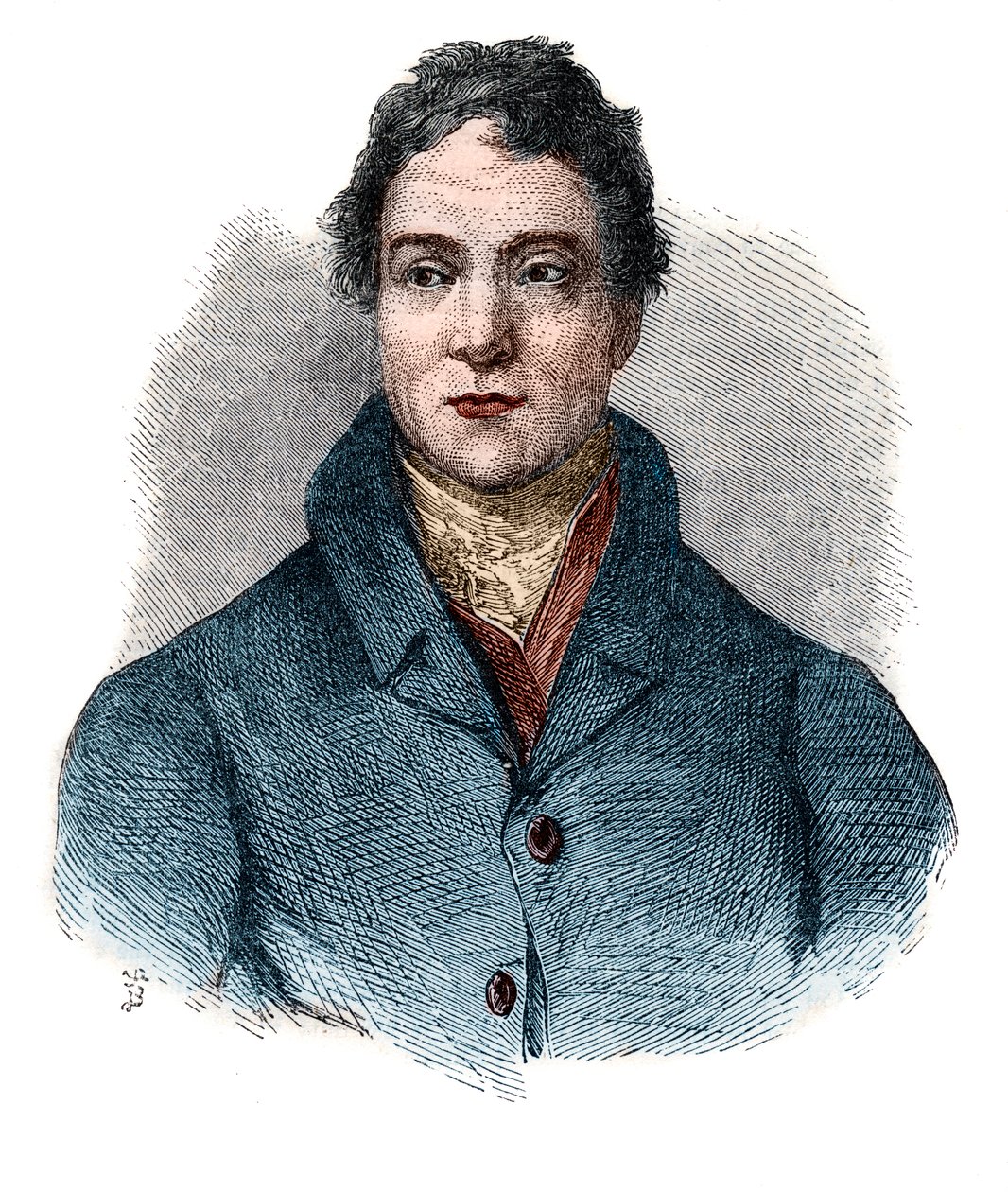Portrét Williama Huskissona (1770-1830) byl britský státník. od French School